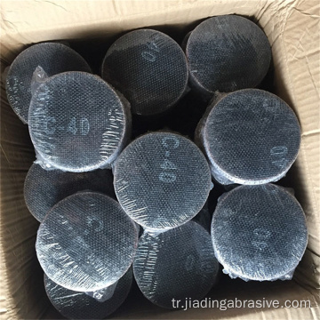 silisyum karbür Mesh Zımpara ekranı Diskler siyah 150mm